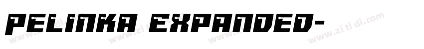 Pelinka Expanded字体转换